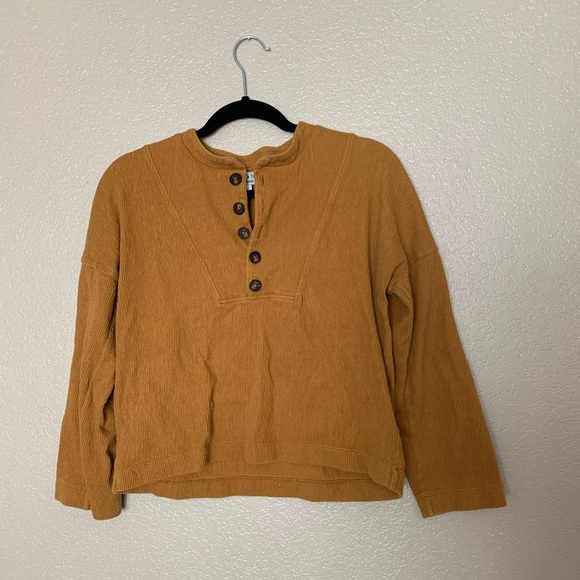Madewell Crop Sweatshirt - Picture 1 of 3